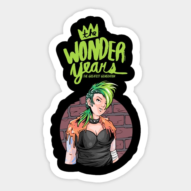 The Wonder Years Wyatt’s Song Sticker by NEW ANGGARA